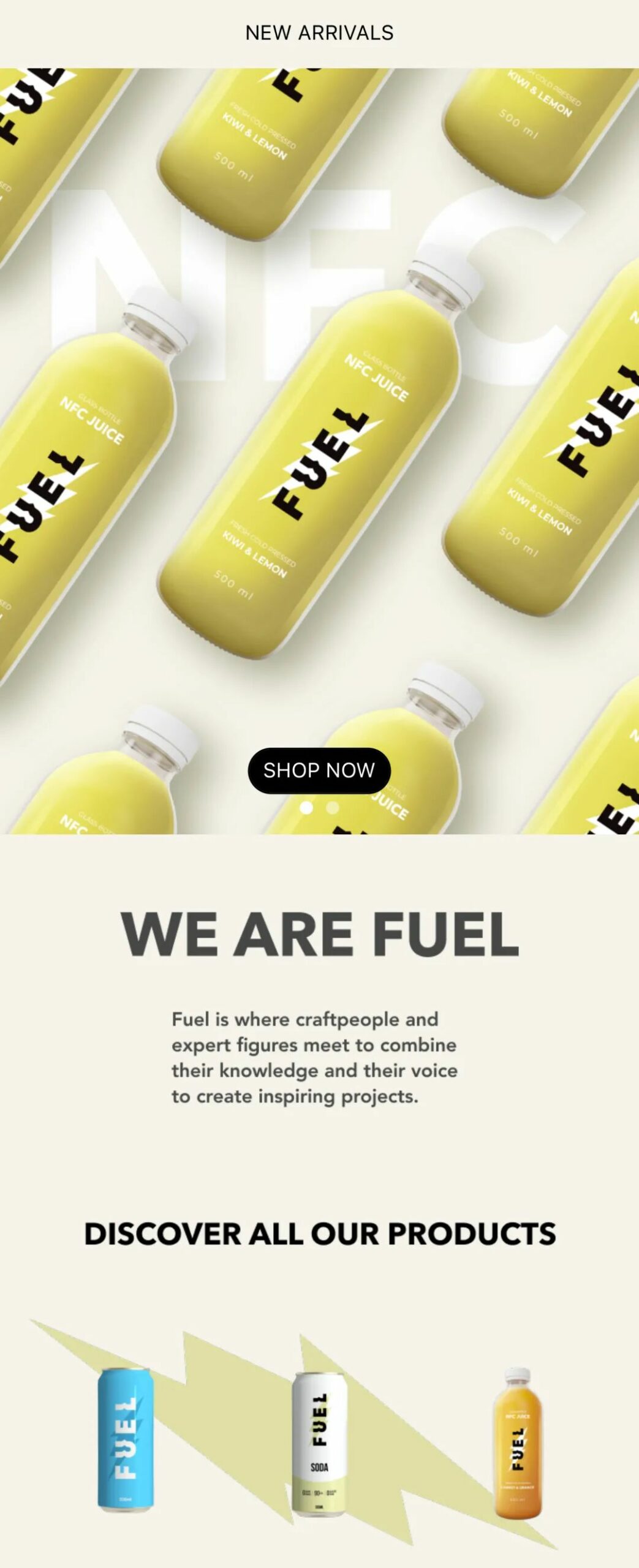 模板推薦 | 年輕跳躍的FUEL 主題，多角度展示、動(dòng)效視覺一絕！
